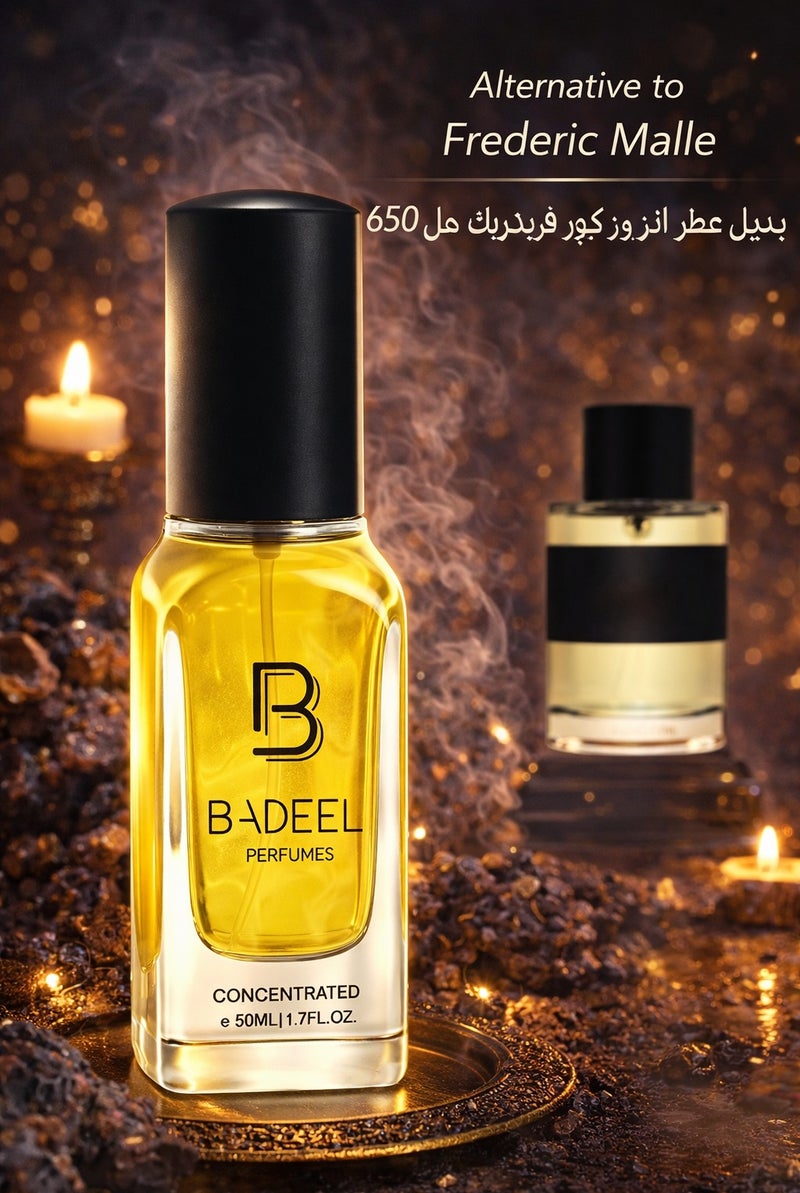 Badeel Unisex Concentrated Perfume 50ml – Alternative to Frederic Malle (No. 650) - Image 3